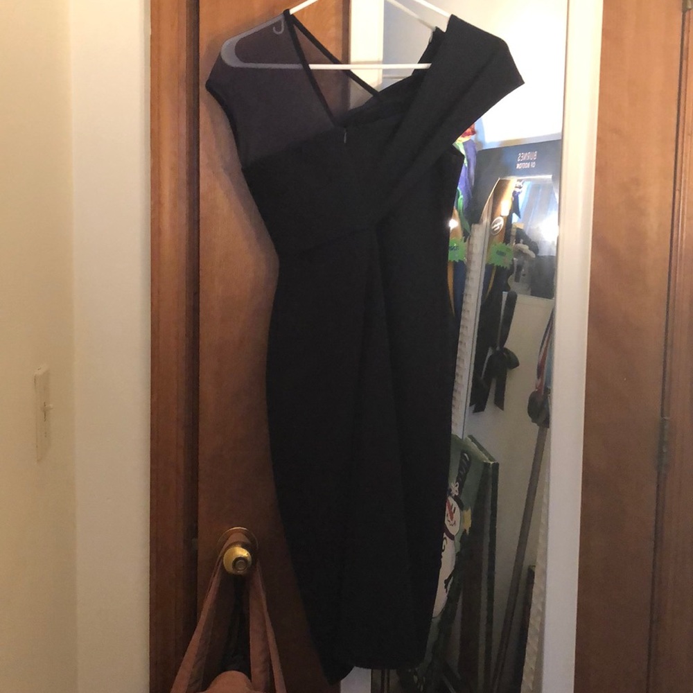 Nookie Asymmetric Neckline Dress - Picture 3 of 3